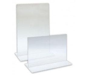 Espositore braccio linea display in vetroresina bianco, con base quadrata,  73 cm