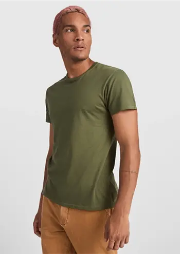 T-Shirt da uomo manica corta girocollo