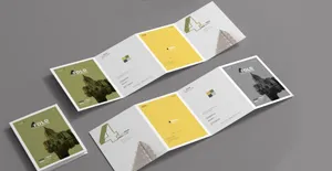 Pieghevoli e brochure 2 e 3 ante