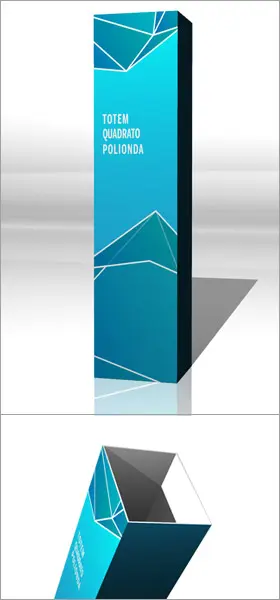 Totem Quadrato 30x180 