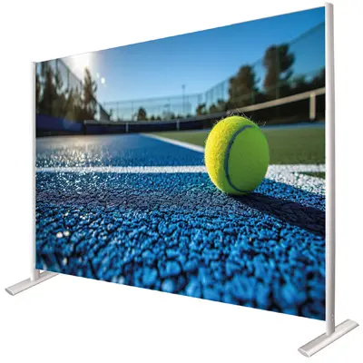 Backdrop US con telo pvc 100x200cm