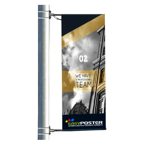 Bandiera o stendardo da palo