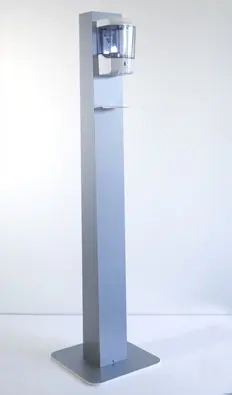 Porta dispenser in alluminio