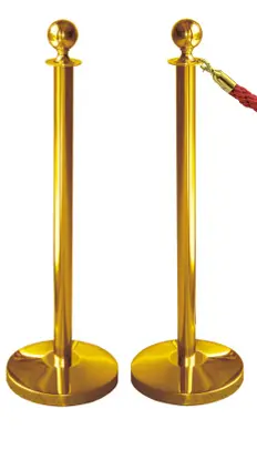 Colonnina segna percorso oro