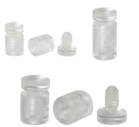 Distanziali in plastica trasparente 13x19mm