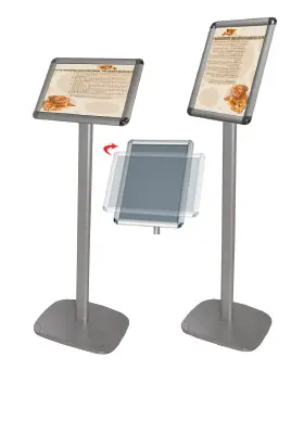 Palina informativa A4 orientabile