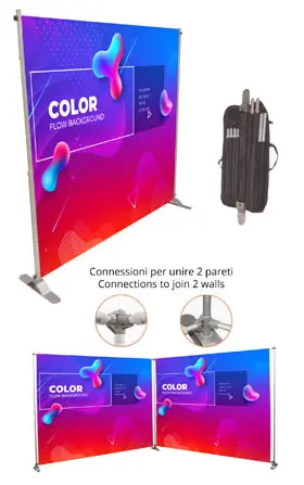 Parete modulare 295x230 cm