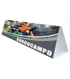 Bordocampo in pvc polionda per eventi sportivi
