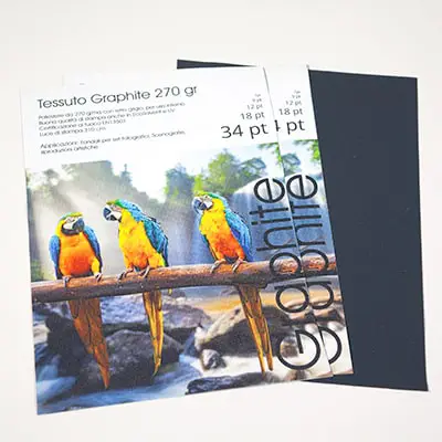 Tessuto Black Back (retro nero) 290gr