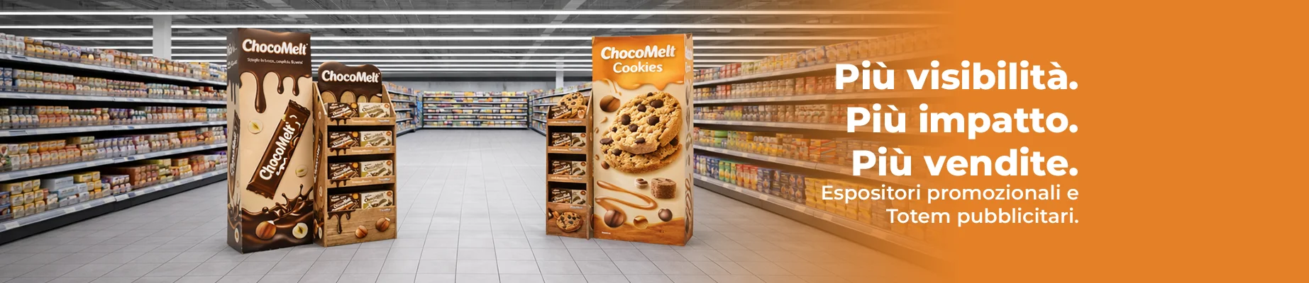 Totem ed espositori personalizaati